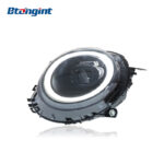 For 2007-2013 BMW MINI R56 Headlight Assembly Retrofit, with R57/R58/R59 LED Daytime Running Lights & Projector Lenses