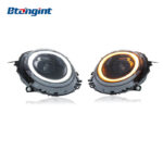 For 2007-2013 BMW MINI R56 Headlight Assembly Retrofit, with R57/R58/R59 LED Daytime Running Lights & Projector Lenses
