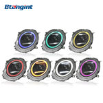 Fits 2007-2013 BMW MINI R56, Headlight Assembly Upgrade with New Style R55/R57 LED DRL & Projector Lens