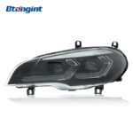 BMW X5 E70 Headlight Assembly 2007-2013 | LED Lens & Sequential Turn Signal