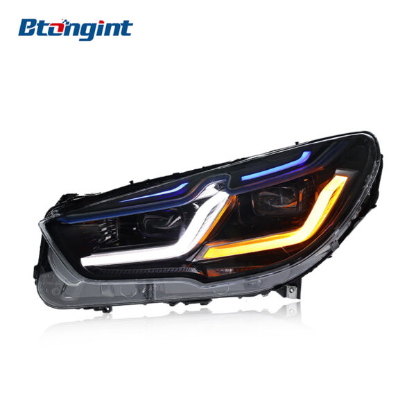 2010-2017 BMW 5 Series GT F07 Headlight Assembly, Retrofit with LED DRL, Turn Signal & Lens