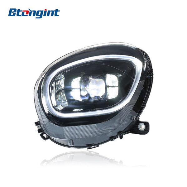 Modified Headlight Assembly with LED DRL & Lens for BMW MINI R60 Countryman.
