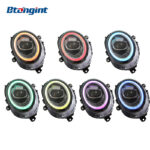Suitable for BMW MINI Headlight Assembly Retrofit, Mini F55/F56/F54 High-spec Version with LED Daytime Running Lights & Lens