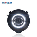 Retrofit Headlight Assembly for 2007-2017 Mercedes-Benz G-Class W463, Old to New Upgrade with LED DRL, Turn Signals and Lenses