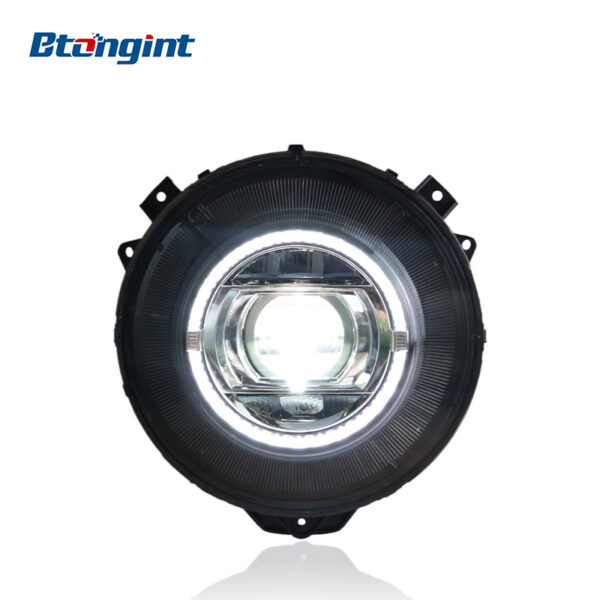 Retrofit Headlight Assembly for 2007-2017 Mercedes-Benz G-Class W463, Old to New Upgrade with LED DRL, Turn Signals and Lenses