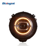 Retrofit Headlight Assembly for 2007-2017 Mercedes-Benz G-Class W463, Old to New Upgrade with LED DRL, Turn Signals and Lenses