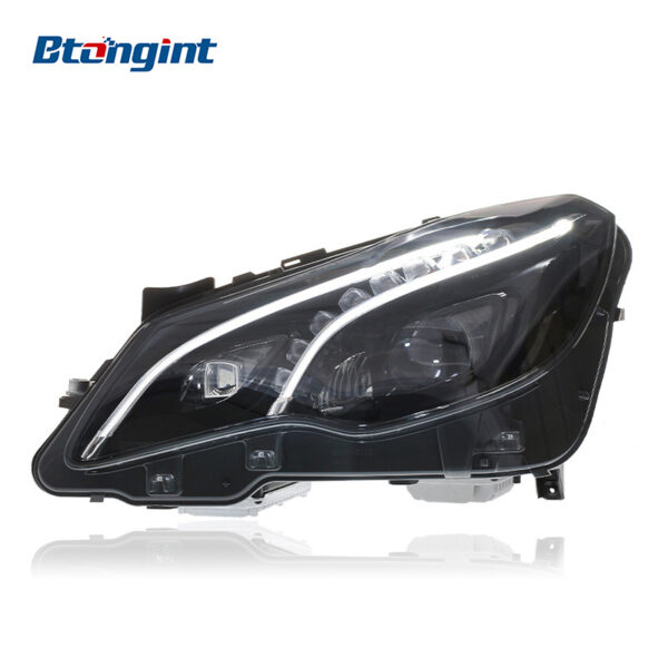 Modified Headlight Assembly for 2010-2016 Mercedes-Benz E-Class W207 Coupe, High Spec Upgrade for E200/E260/E300 with Lenses