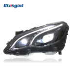 Modified Headlight Assembly for 2010-2016 Mercedes-Benz E-Class W207 Coupe, High Spec Upgrade for E200/E260/E300 with Lenses