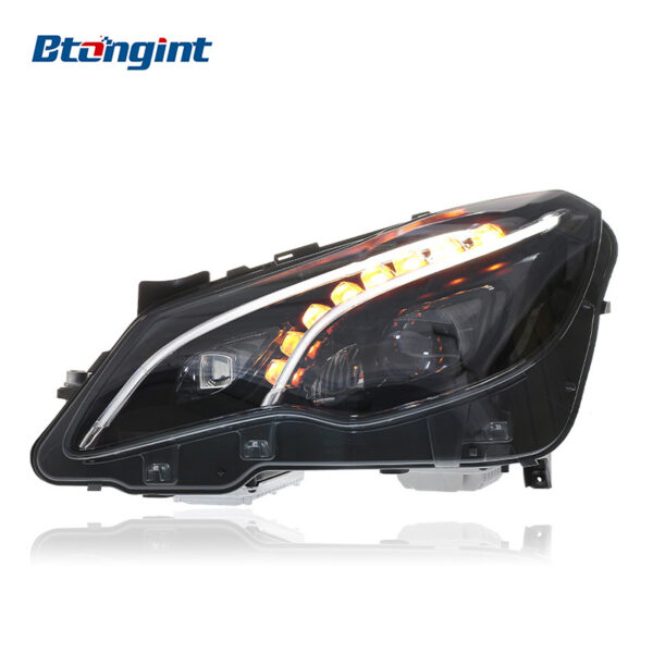 Modified Headlight Assembly for 2010-2016 Mercedes-Benz E-Class W207 Coupe, High Spec Upgrade for E200/E260/E300 with Lenses