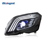 Retrofit Maybach-Style LED Projector Headlight Assembly with Sequential DRL for Mercedes-Benz GLK 2013-2015