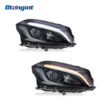 Retrofit High-spec LED Projector Headlight Assembly with DRL for Mercedes-Benz A-Class W176 (2013-2018 A180)
