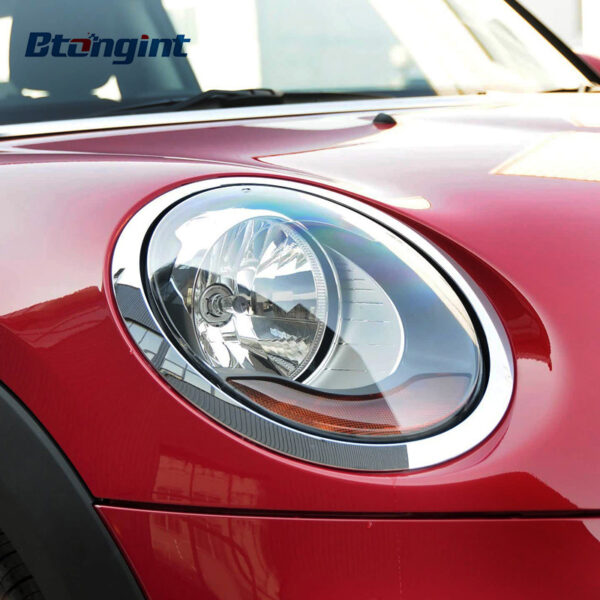 Fits 2014-2021 BMW MINI F55 F56. New upgraded headlight assembly with LED daytime running lights, turn signals and projector lenses.