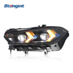 New Arrow-Style LED DRL, Turn Signal & Projector Headlight Assembly, Retrofit for 2019-2022 BMW X5 G05