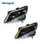 Suitable for 2016-2023 Mercedes-Benz Vito, S-Class Style Modified Headlight Assembly with LED Daytime Running Lights and Sequential Turn Signals