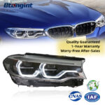 LED Spoon-style DRL & Turn Signal Retrofit Headlight Assembly for 2018-2020 BMW 5 Series G30
