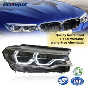 LED Spoon-style DRL & Turn Signal Retrofit Headlight Assembly for 2018-2020 BMW 5 Series G30