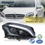 Retrofit High-spec LED Projector Headlight Assembly with DRL for Mercedes-Benz A-Class W176 (2013-2018 A180)