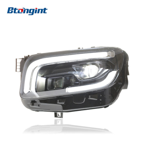 Mercedes-Benz GLB Headlight Assembly, High Trim Modified LED Projector with LED Daytime Running Light & Sequential Turn Signal, Fits 2020-2024 Models