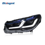 For 2010-2017 BMW 5 Series GT F07 Headlight Assembly Retrofit, LED DRL, Turn Signal & LED Projector Headlights