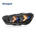 2016-2022 BMW X1 F49 Headlights Upgrade, Arrow Shape LED Daytime Running Light Turn Signal with Projector Lens