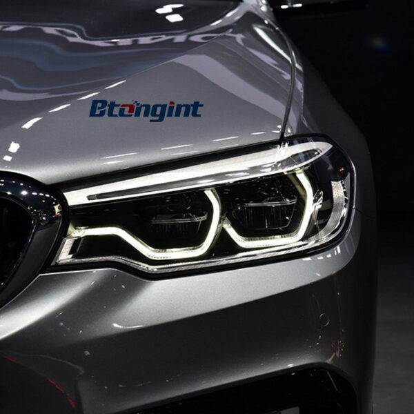 For 2018-2020 BMW 5 Series G30 Headlight Assembly, Upgrade High Configuration LED Scoop DRL & Turn Signal