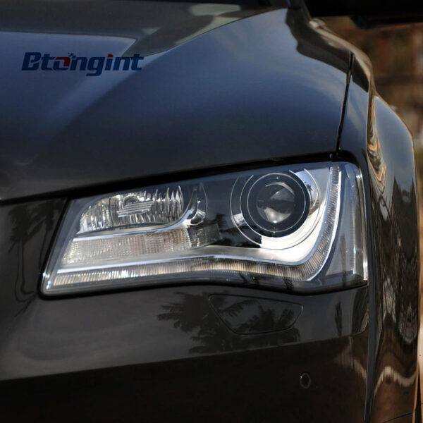 For 2011-2013 Audi A8 Headlight Assembly Retrofit, Old To New Upgrade LED DRL Sequential Turn Signal Projector