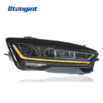 For 2011-2018 Audi A7 Headlight Assembly Retrofit, New RS7 Style LED DRL, LED Projector & Sequential Turn Signal