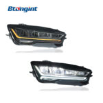 For 2011-2018 Audi A7 Headlight Assembly Retrofit, New RS7 Style LED DRL, LED Projector & Sequential Turn Signal