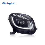 For Mercedes Smart Headlight Assembly Retrofit 453 LED DRL Position Light LED Bi-Xenon Projector Headlamp
