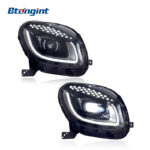 For Mercedes Smart Headlight Assembly Retrofit 453 LED DRL Position Light LED Bi-Xenon Projector Headlamp