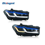 For 2018-2023 BMW 5 Series G30 Headlight Retrofit, Thunder M5 Style Blue Eyebrow High Spec LED Laser Headlamp