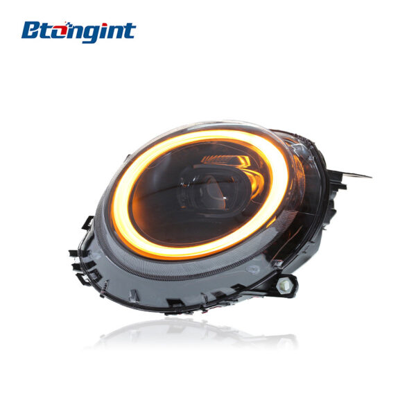 2007-2013 MINI R56 LED Headlight Assembly, Upgrade LED DRL Projector Lens, Compatible with R57 R58 R59