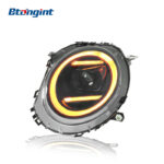 For 2007-2013 BMW MINI R56 Headlight Assembly Retrofit, New Style LED DRL Projector Lens, Fits R55 R57
