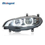 For 2009-2015 BMW 7 Series F02 Headlight Assembly Retrofit, Old To New Upgrade, LED DRL & Turn Signal