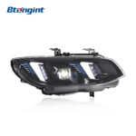 For 2010-2013 BMW 3 Series E93 Headlight Assembly Retrofit, Fangs Style LED DRL, Turn Signal & Projector Headlight