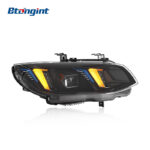 For 2010-2013 BMW 3 Series E93 Headlight Assembly Retrofit, Fangs Style LED DRL, Turn Signal & Projector Headlight