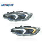 For 2013-2018 BMW 3 Series F30, New Style LED DRL Turn Signal Projector Headlight Assembly Retrofit