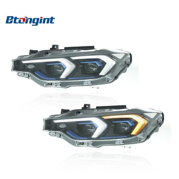 For 2013-2018 BMW 3 Series F30, New Style LED DRL Turn Signal Projector Headlight Assembly Retrofit
