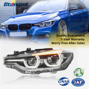 For 2013-2018 BMW 3 Series F30/F35, New High Spec LED Scoop DRL Headlight Assembly Retrofit