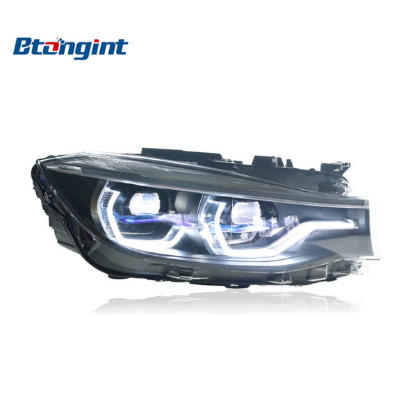 For 2013-2020 BMW 3 Series GT F34, LED DRL Turn Signal Laser Projector Headlight Assembly Retrofit