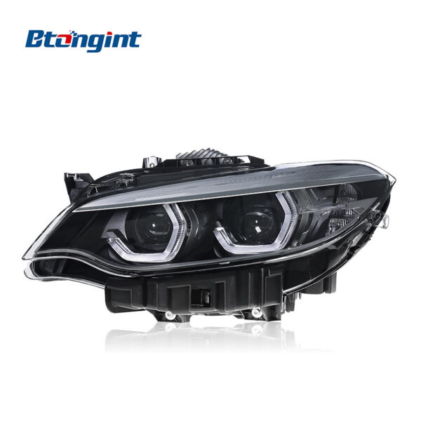 2014-2021 BMW 2 Series F22 Headlights, Modified High Spec LED Scoop Daytime Running Light, Turn Signal & Projector Lens