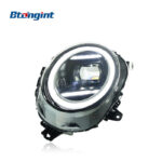 For 2014-2021 MINI Headlight Assembly, New Style Modified F56 F55 LED DRL, Sequential Turn Signal Projector Lens