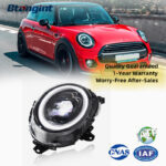 For 2014-2021 BMW MINI Headlight Assembly, New Style Modified F56 F55 LED DRL, Turn Signal & Projector Lens