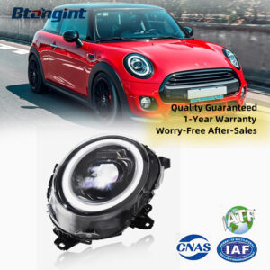 For 2014-2021 BMW MINI Headlight Assembly, New Style Modified F56 F55 LED DRL, Turn Signal & Projector Lens