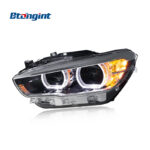 2015-2018 BMW 1 Series F20 Headlights, Modified High Version LED Daytime Running Light, Turn Signal Projector Lens
