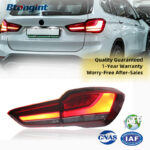 For 2016-2019 BMW X1 F49 Taillight Assembly, Modified New Style LED Running Light & Turn Signal