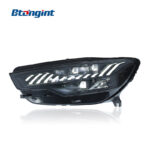 For 2012-2015 Audi A6 C7 Headlight Assembly Retrofit, RS Style LED Projector DRL with Sequential Turn Signal