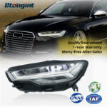 For 2012-2018 Audi A6 C7/PA Headlight Assembly Retrofit, New High Spec Matrix Projector LED DRL