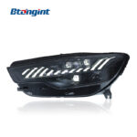 For 2012-2018 Audi A6L C7 Headlight Assembly Retrofit, New Style LED Projector DRL with Sequential Turn Signal