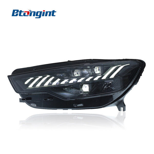 For 2012-2018 Audi A6L C7 Headlight Assembly Retrofit, New Style LED Projector DRL with Sequential Turn Signal